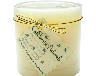 100% Beeswax Pillar Candle 3x3 | Handcrafted | Pure Beeswax | All Natural