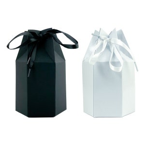 CANDLE PACKAGING, Candle Gift BOX, Gift Box Empty, Pack of 12 Large Alexa Candle Gift Bag with Simple One-Piece Fold and Tuck Construction