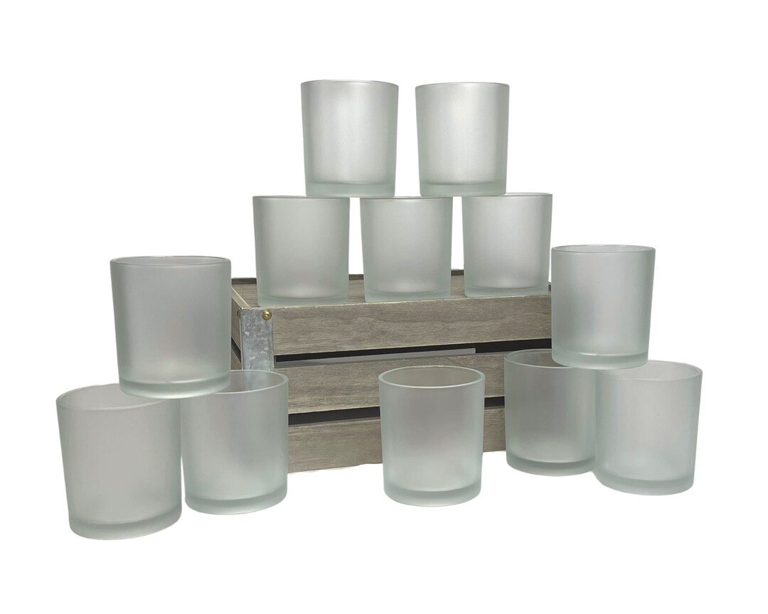 Glass Candle Jar, Candle Vessels, EMPTY CANDLE JARS, Affordable 12 Pk