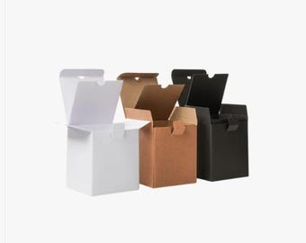 12-PK Small Candle Gift Box with Insert | Candle Gift Box