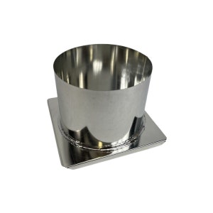 Round 3-Wick 6&quot; x 4.5&quot; Metal Mold