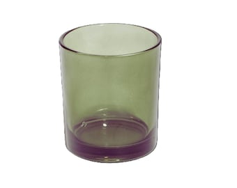 12-PACK 14oz. Forest Green Candle Jars, Glass Candle Vessels, Bulk Candle Jars Empty, Clear Candle Making Vessels, Clear Candle Jars Bulk