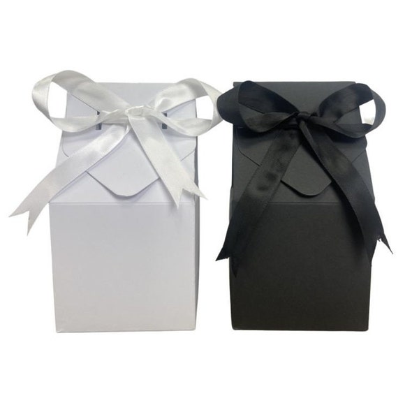 CANDLE PACKAGING, Candle Gift BOX, Gift Box Empty, Pack of 12 Small Deluxe Candle Gift Bag with Simple One-Piece Fold and Tuck Construction