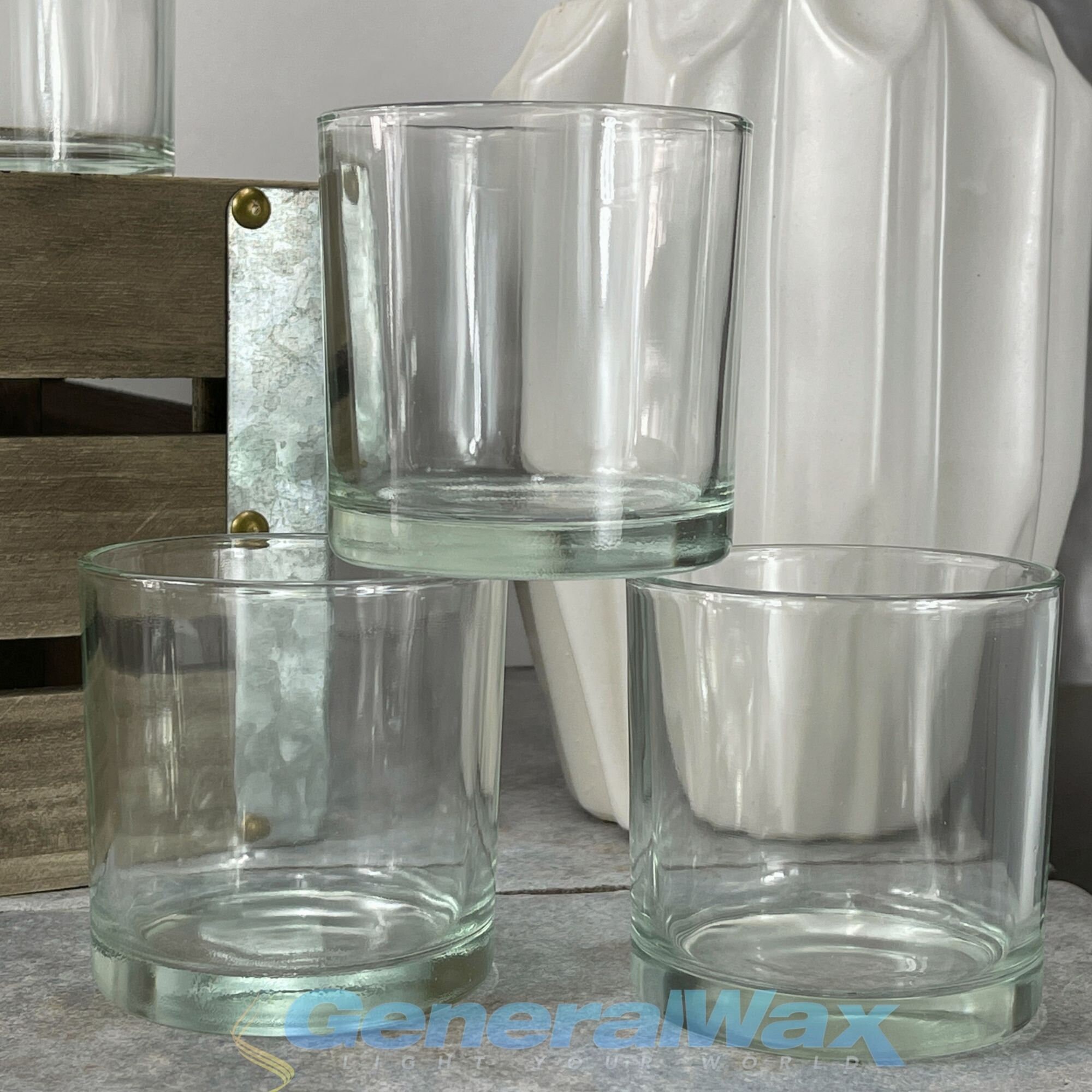 MONTICIANO CLEAR CANDLE VESSEL