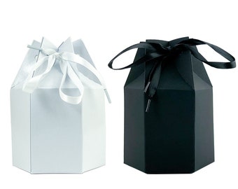CANDLE PACKAGING, Candle Gift BOX, Gift Box Empty, Pack of 12 Small Alexa Candle Gift Bag with Simple One-Piece Fold and Tuck Construction