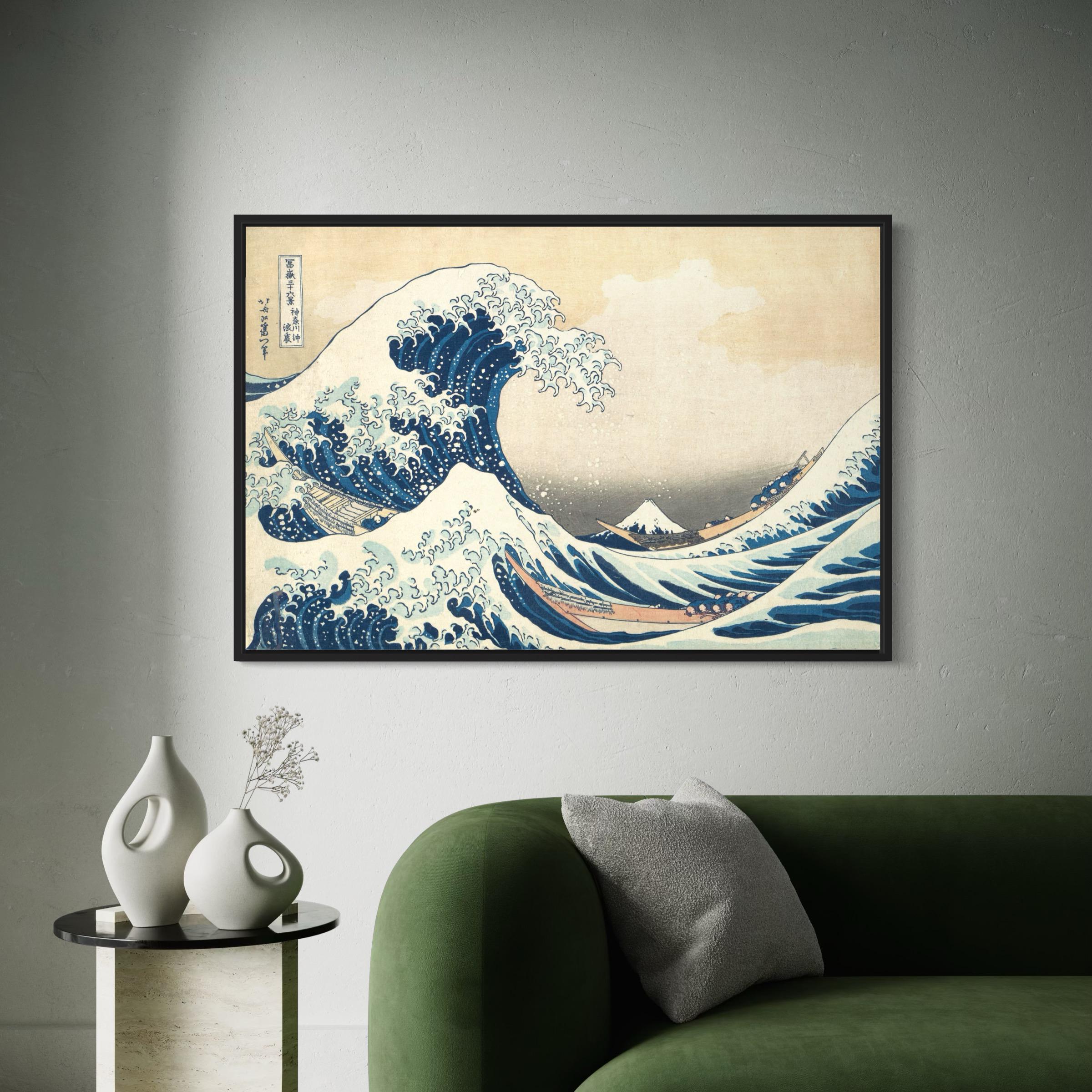 Japanese Waves - Etsy