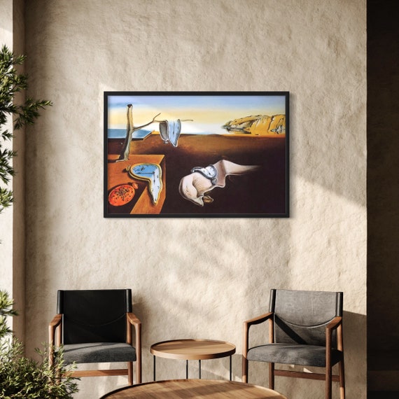 Salvador Dali the Persistence of Memory, 1931 Canvas Wall Art