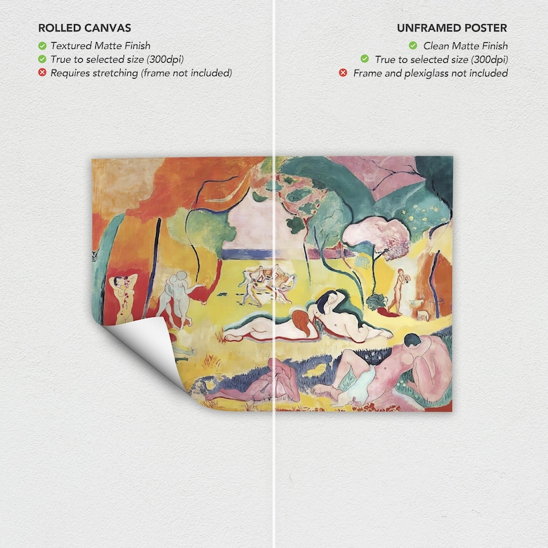divertente decorazione da parete per il bagno in stile Matisse