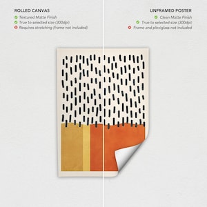Bauhaus Framed Wall Art Set of 3 Canvas / Poster Prints | Mid Century ...