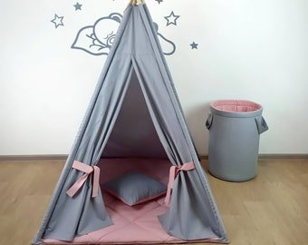 Tipi-Zelt für Kinder, Spielhaus, Leseecke