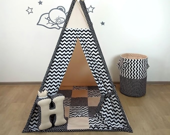 Childrens play tent Reading nook Playhouse