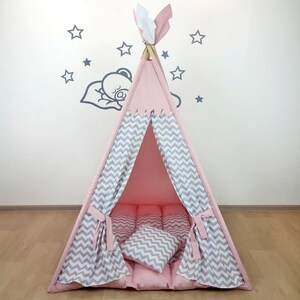 Kids play tent Playhouse Toddler teepee Baby girl gift
