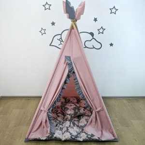 Childrens play tent Teepee kid Baby girl gift