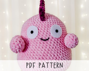 Mizuchi | Bob's Burger Inspired Plushie Stuff Toy Crochet Amigurumi PDF Pattern