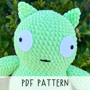 Kuchi Kopi / Bob's Burgers inspirado peluche cosas juguete crochet Amigurumi PDF patrón