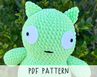 Kuchi Kopi | Bob's Burgers Inspired Plushie Stuff Toy Crochet Amigurumi PDF Pattern