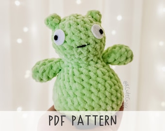 Mini Kuchi Kopi | Bob's Burgers Inspired Plushie Stuff Toy Crochet Amigurumi PDF Pattern