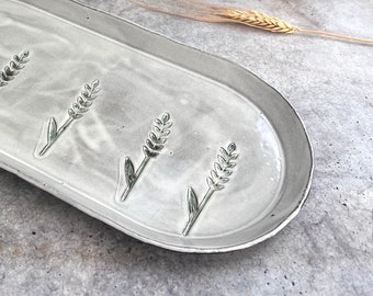 Rustic white serving tray,Challah board,14” rustic contemporary serving tray,modern farmhouse kitchen,Shabbat,Housewarming gift