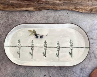 Big white ceramic bread board,Challah board,14” rustic contemporary serving tray,serveware,Shabbat,Housewarming gift,french country