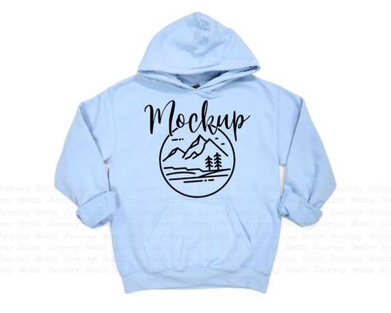 Gildan baby cheap blue hoodie