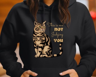 Lustiger Katzen Hoodie: Perfektes Geschenk für Katzenliebhaber