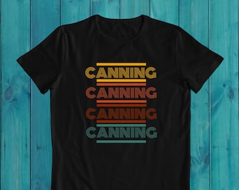 Camiseta de conservas: Regalo retro para quienes se dedican a la conservación de alimentos.