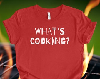 Men's Grill Master T-Shirt: Dad's Cooking Shirt for Food Lovers