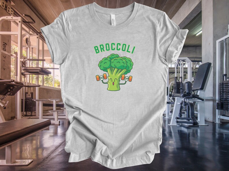 Broccoli Lifting Weights Shirt Gym Bros, Gift for Weightlifting