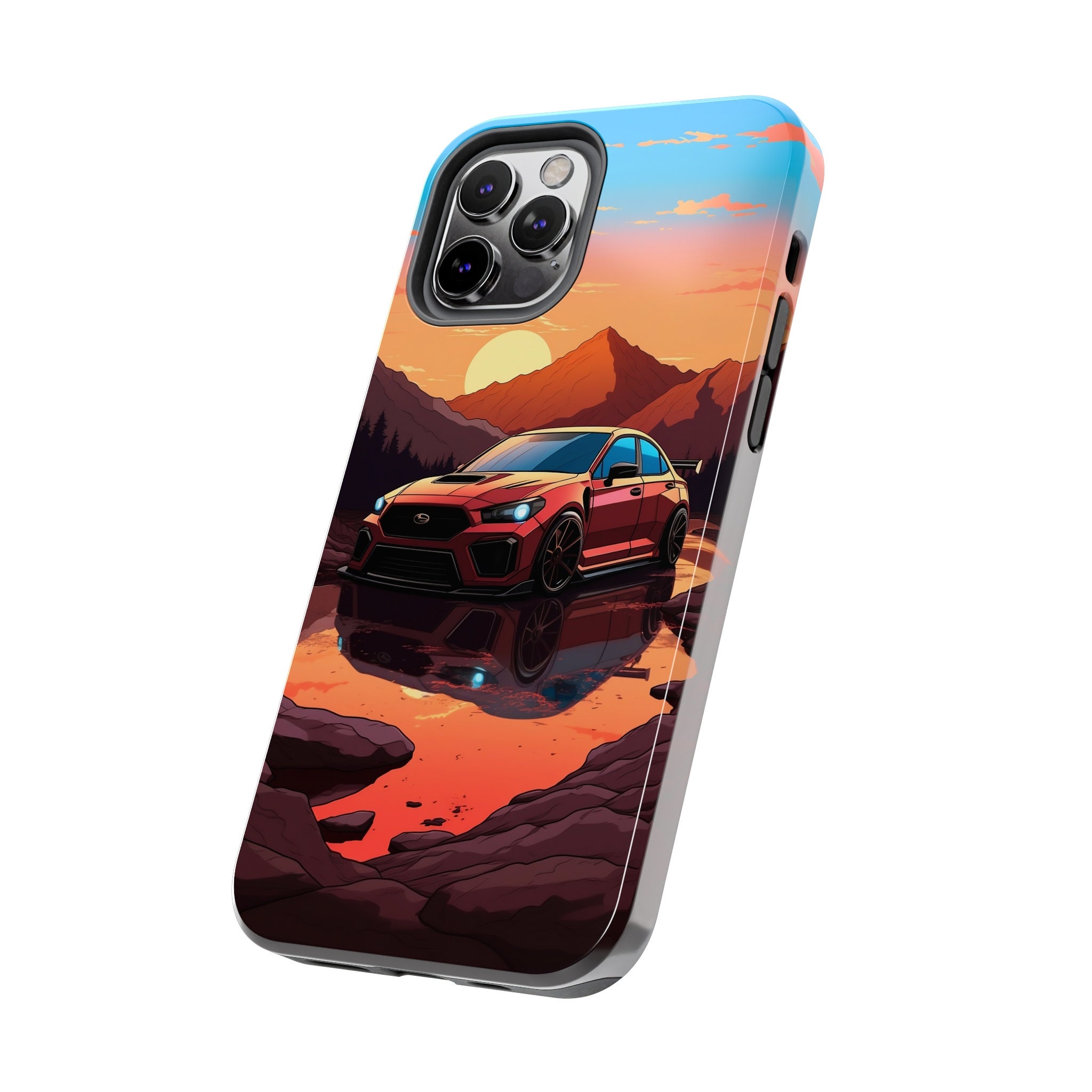 スバル WRX STi サンセット iPhone ケース - Etsy 日本