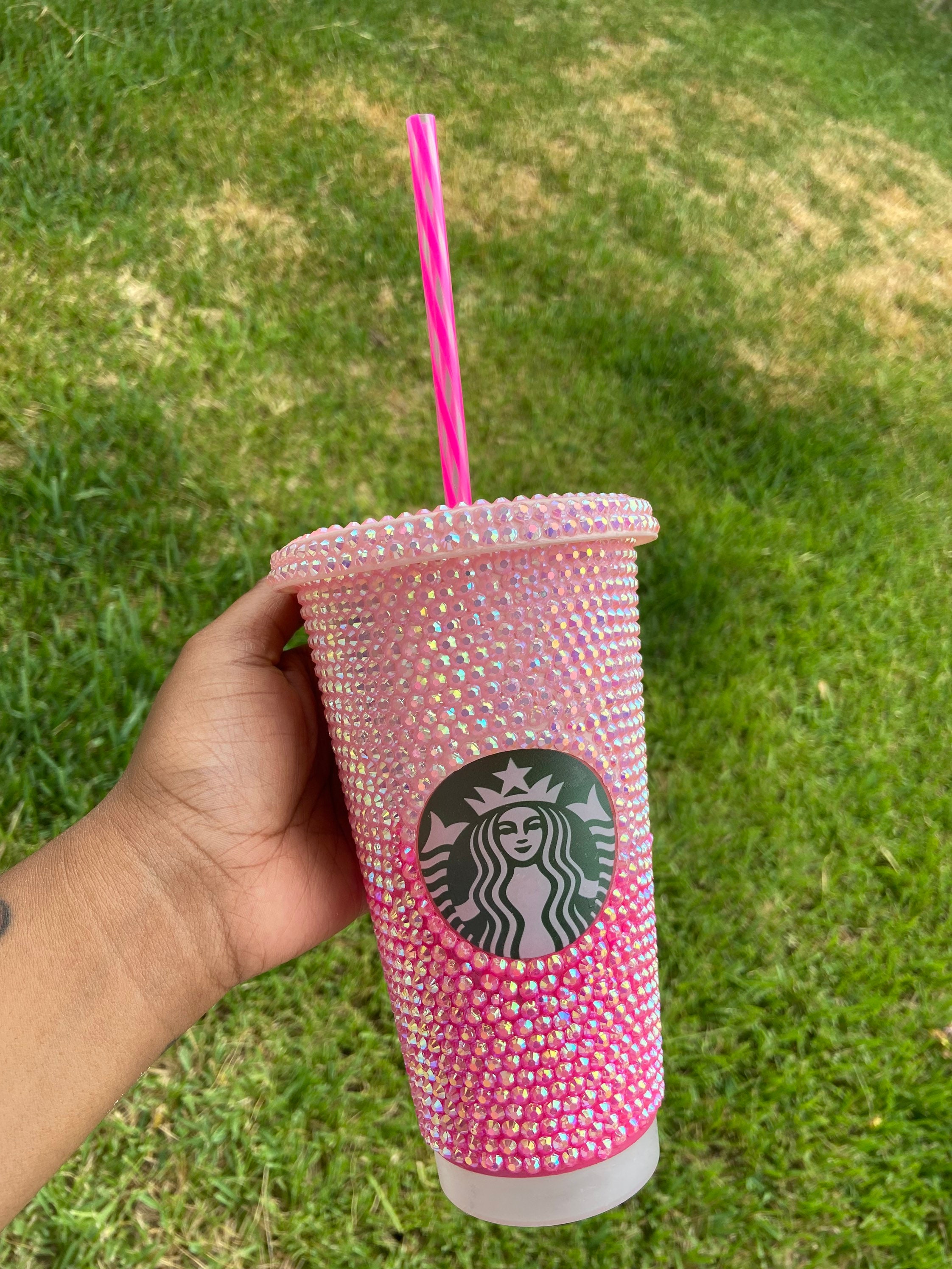 Pink Ombre 24oz Reusable Starbucks Cup Etsy