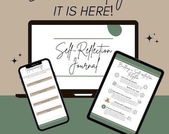 Self Reflection Journal | Guided Workbook for Personal Growth (Digital Download)