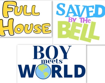 Download Boy Meets World Svg Etsy