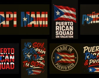 8 La Isla Cuts – Puerto Rican SVG & PNG Files