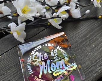 Mother's Day Resin Blocks