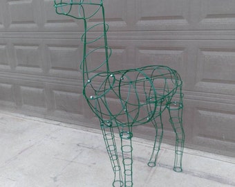 Llama Topiary Frame 5 foot tall