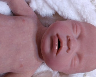 Volledige siliconen zachte en swishy babypop, 18 inch anatomisch correcte pasgeborene