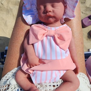 Princess Esther is an adorable 17&quot; full Marshmallow silicone weighing 5 lbs-1 oz, a soft ,squishy girl