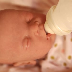Put your orders in now! Full body silicone newborn Poppy, 18&quot; girl or twins! Weighing  6 lbs-6.4 oz