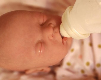 Full Body Soft & Flexible Silicone Newborn Baby Poppy, Anatomically Correct Doll