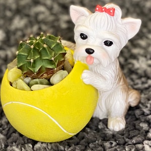 Playful Dog & Animal Planters Collection