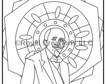 Angela Davis Coloring Page Etsy - Il 340x270.2745644725 Cqc2 