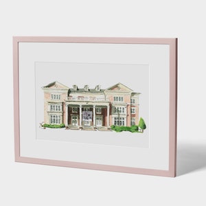 Alabama DG House Watercolor Print