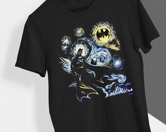 batman van gogh shirt