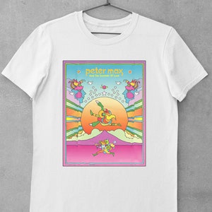Peter Max Shirt - Etsy Peter Max Shirt - Etsy