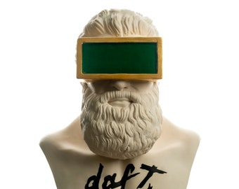 Hercules, Grieks standbeeld, Daft Punk-editie. Decoratieve sculptuur, oud Romeins standbeeld BIG SIZE (16 inch)