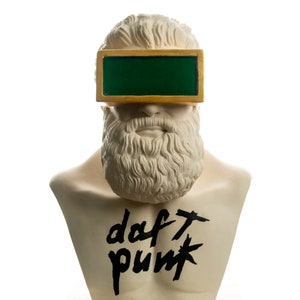 Hercules, Greek Statue, Daft Punk Edition. Decorative Sculpture, Ancient Roman Statue BIG SIZE (16 inch)