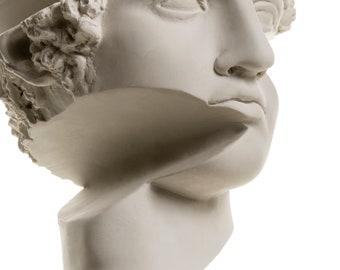 Hermes, Hermes Bust, Ancient Greek Sculpture, Art Nouveau Sculpture, Free Shipping BIG SIZE