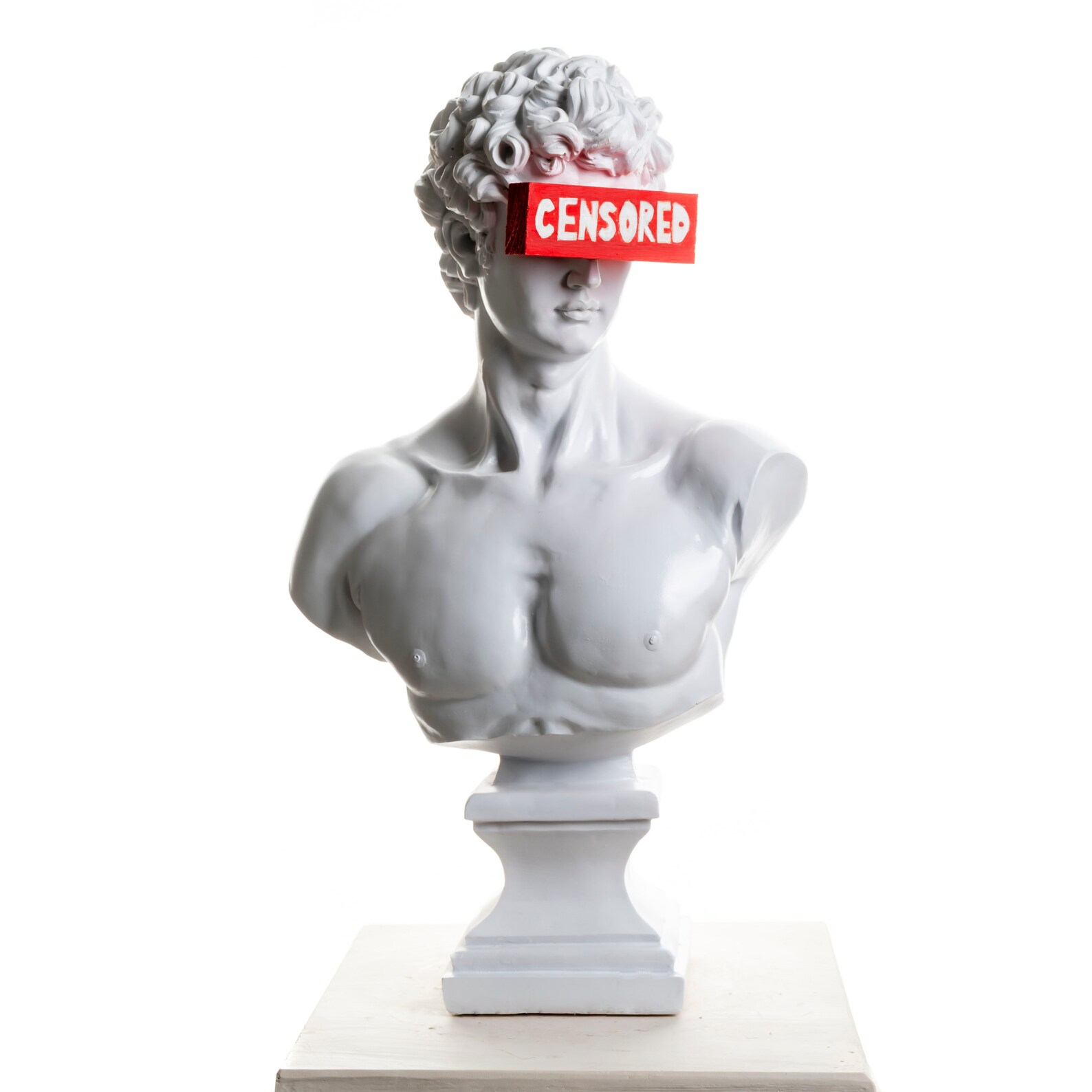 David Bust David Sculpture Pop Art David Sculpture Ancient Etsy