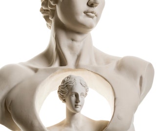 David Sculpture Statue, Venus de Milo, Aphrodite, Bust, Ancient Greek,  Roman Sculpture Statues, Art Nouveau Statue