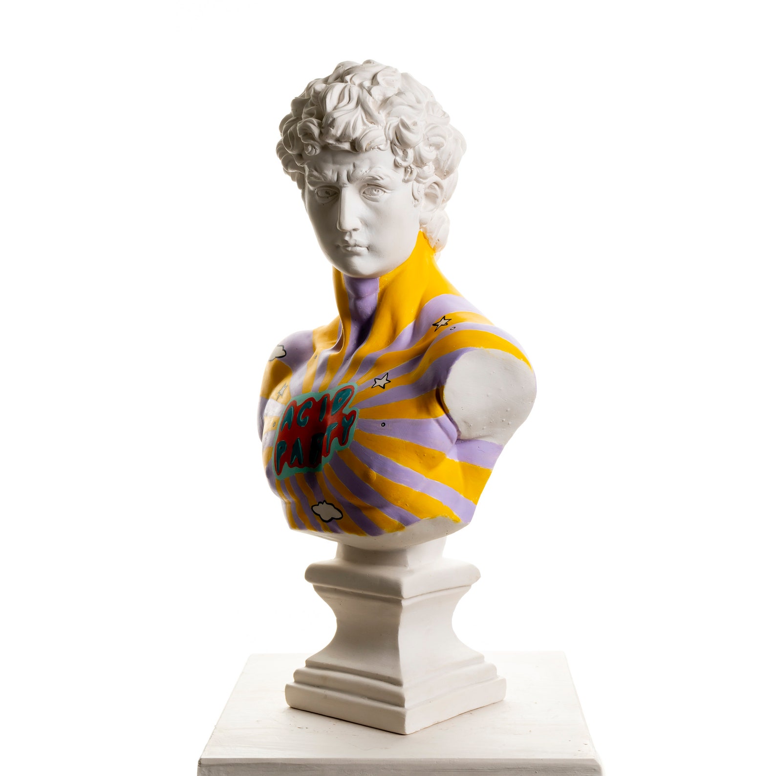 David Statue Pop Art Sculpture Modern Sculpture Roman Etsy
